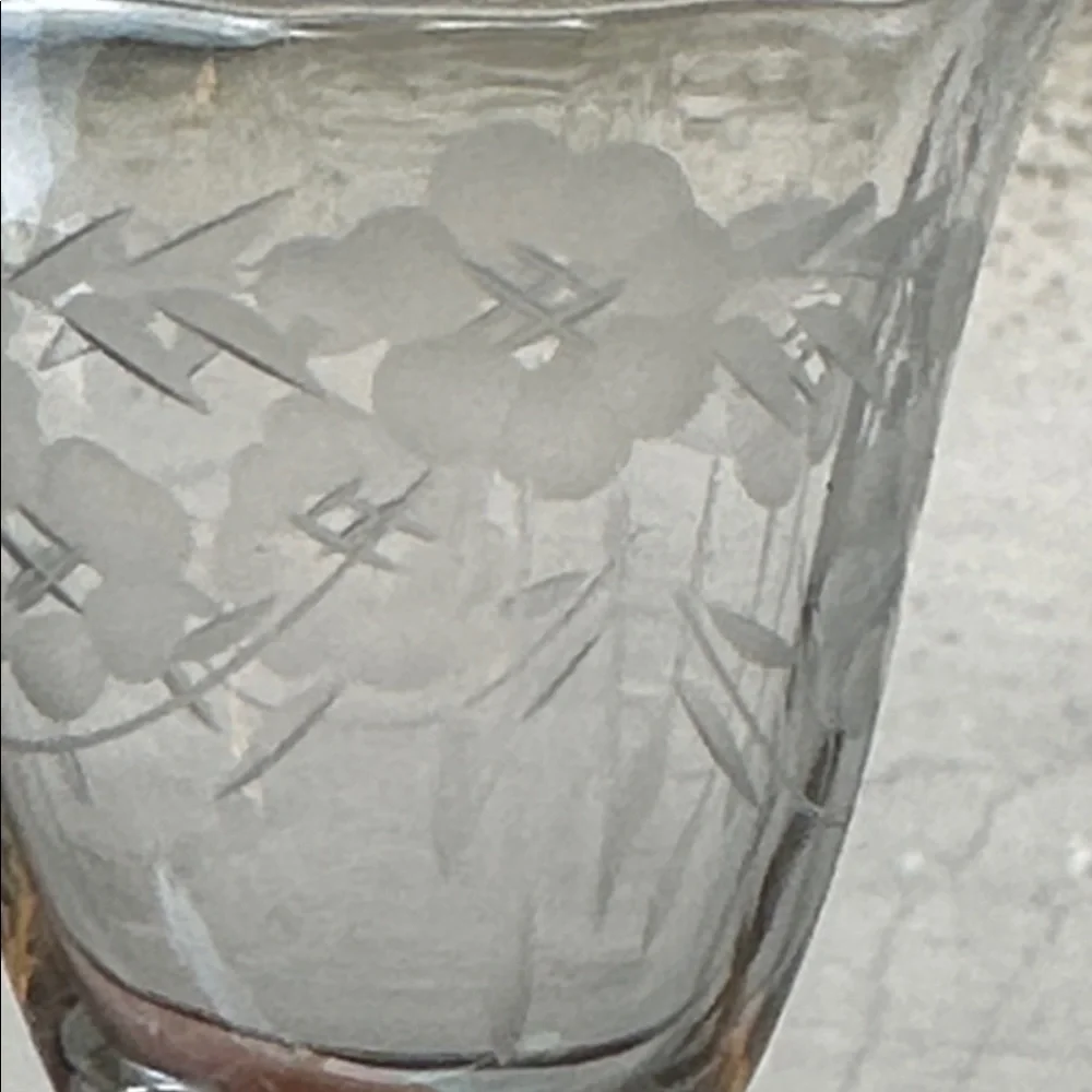 Dorflinger elegant etched